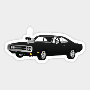 FF Dodge Charger Sticker